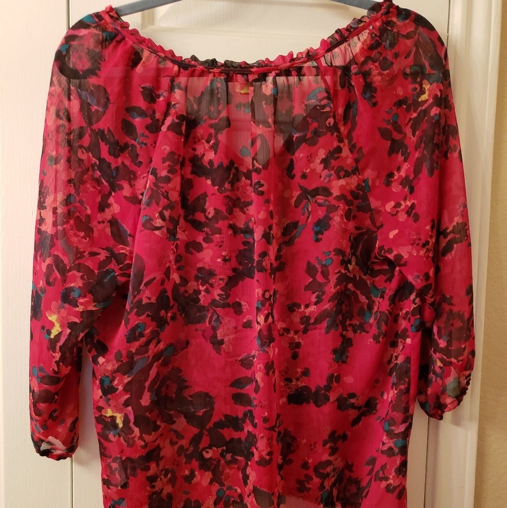 Abstract pattern Express top - Picture 2 of 5